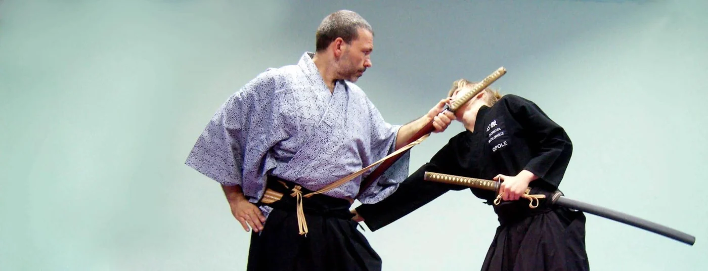 Iaido sword practice